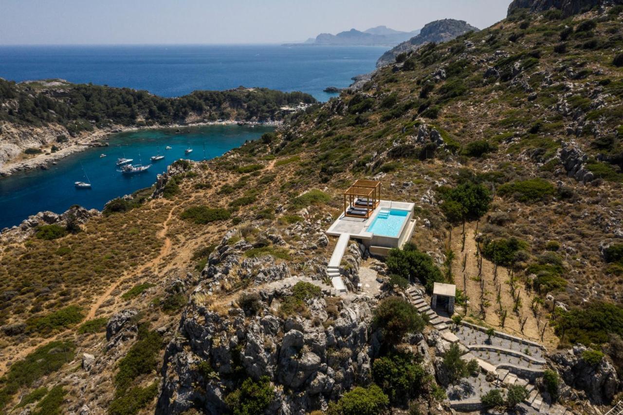 Pristine Seaview Villa , With 5-Star Resort Access Faliraki Exterior photo