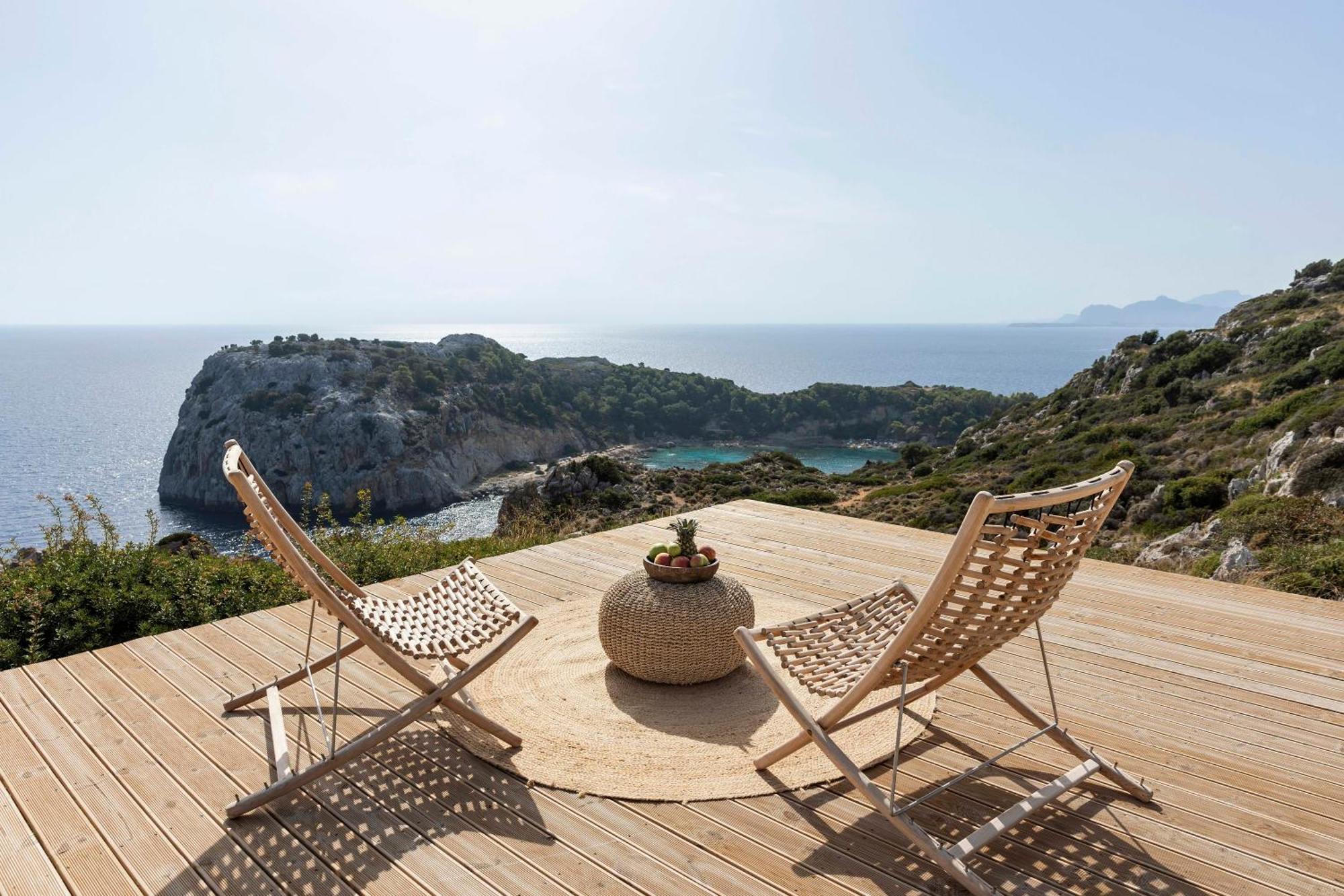 Pristine Seaview Villa , With 5-Star Resort Access Faliraki Exterior photo